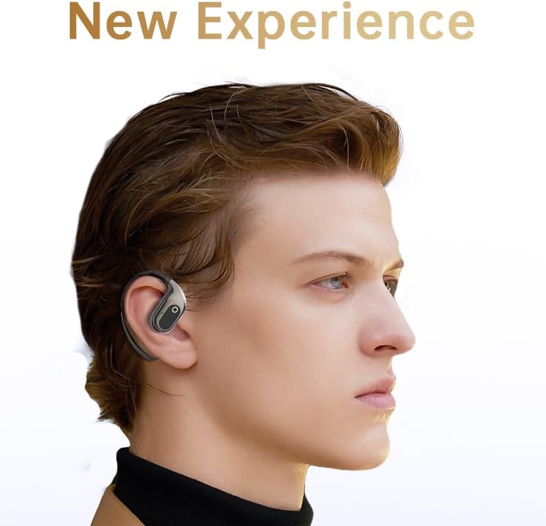 Revolutionary AI Translation Bluetooth Earbuds – OWS Waterproof Wireless Headphones with Unmatched Battery Longevity, Superior Sound Clarity, and Enhanced Multi-Device Connectivity for Athletes and Global Explorers