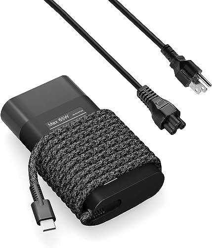 Premium 65 W USB-C Charger for HP Elitebook, ZBook Firefly, Spectre, and Envy Laptops – High-Speed Power Delivery for HP 14″ & 15.6″ Models, Ideal for Mobile Workstations – Enhanced Compatibility & Fast Charging Efficiency – 12-Month Warranty Included