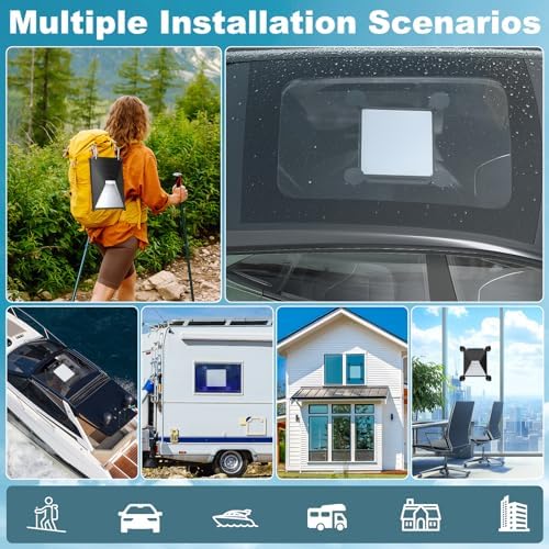 Ultimate Portable Starlink Mini Car Mount with Strong Suction Cup & Silicone Protection – 2-in-1 Sunroof & Window Mount for Uninterrupted Satellite Signal on RVs, Boats, and Road Trips – Essential Connectivity Solution for Adventurous Travelers