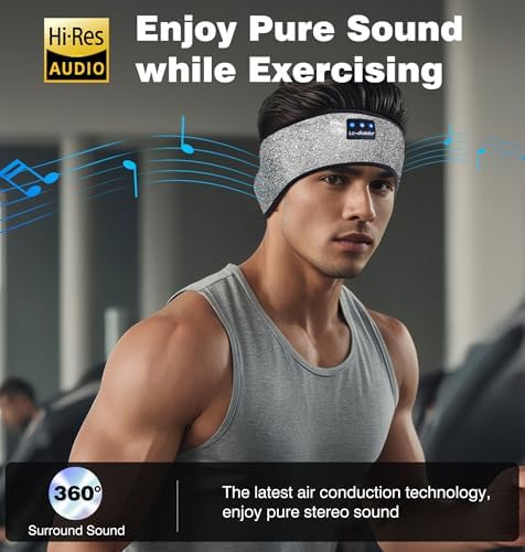 Bluetooth Sleep Headphones with Integrated Sleep Mask – Ultimate Wireless Earbuds for Peaceful Nights and Active Days | Perfect for Travel, Meditation, and Workouts – Superior Comfort and Sound Quality for Insomnia Relief and Focused Relaxation