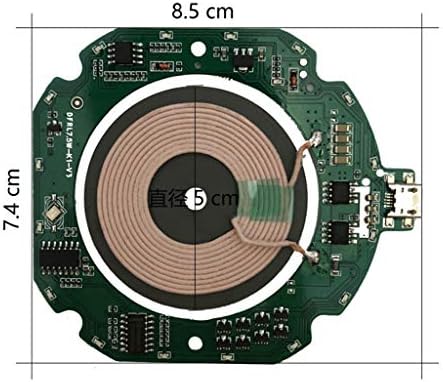 Ultra-Slim Taidacent Wireless Quick Charger – High-Speed Qi Charging Station for Seamless Power Delivery, Universal Compatibility for All Qi-Enabled Devices, Lightweight & Portable Design, Built-In Safety Features for Overheating Protection, Ideal for Home and Office Use