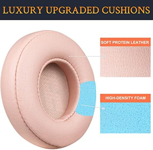 Transform Your JBL Live 460 NC Headphones with SOULWIT Premium Replacement Ear Pads – Luxurious Protein Leather & Noise Isolation Foam for Enhanced Comfort and Immersive Sound Experience – Effortless Installation in Stylish Grey