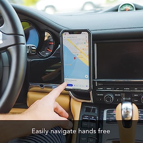 Rokform Magnetic Air Vent Phone Mount – Premium Aluminum Car Vent Clip for Secure Smartphone Accessibility, Effortless Installation & Enhanced Durability – Perfectly Compatible with Rokform Cases for Safer Driving Experience in Cars, Trucks, and Vans (Black)