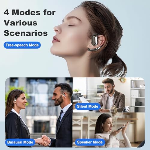 Revolutionary AI Translation Earbuds – Effortless Two-Way Communication with Touch Screen Display, Supporting 144 Languages – Wireless Noise-Canceling Earphones for Travelers and Professionals – Compact Design with Extended Battery Life for Ultimate Portability and Connection