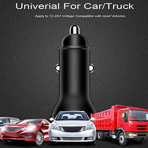 Huawei Supercharge Car Charger with USB Type C Cable – 9 V/2 A Fast Charging Adapter for P40, P30, P20 Pro, Mate 30/20/10/9 – Compact Design with LED Display for Real-Time Charging Status – Ultimate On-the-Go Power Solution