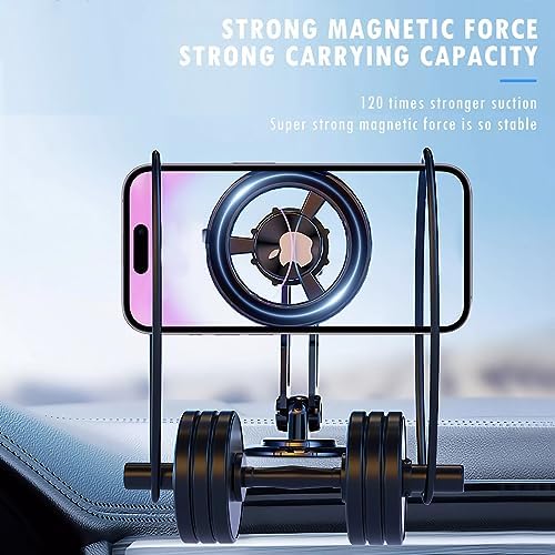 Premium 360-Degree Magnetic Suction Car Phone Holder – Universal Hands-Free Mount for All Devices with Robust Grip and Adjustable Viewing Angles – Enhance Your Driving Safety and Convenience Effortlessly!