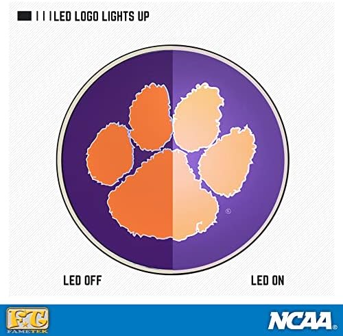 LSU Illuminated Logo Wireless Charger & Portable Power Bank – Dual Charging Pad for Wired and Wireless Devices, Fast Charging Technology, Ideal NCAA Gifts for Graduates and Fans, Ultimate Charging Solution with Enhanced Compatibility