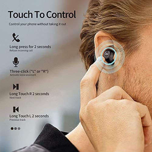 Adorable Kids’ Wireless Earbuds with Bluetooth 5.0 – Waterproof Sport Stereo Earphones for Seamless Connectivity and Enhanced Audio Experience – Perfect for Music, Gaming, and Learning on i Phone/Android – Fun, Durable Design with Noise Reduction and Built-in Mic