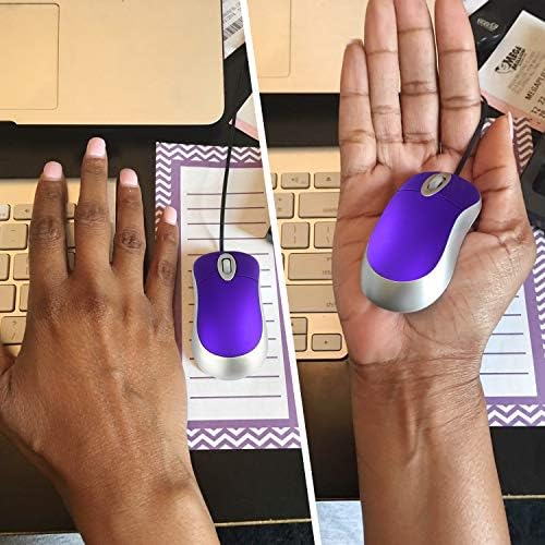 Compact Blue USB Optical Mouse Duo with Retractable Cable – Perfect Travel Accessory for Windows & Mac Users, High Precision & Ergonomic Comfort, Tangle-Free Design for On-the-Go Computing