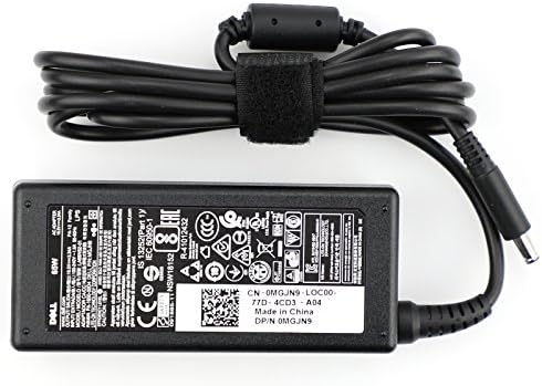 Dell 65 W Genuine OEM AC Adapter with 4.5 mm Tip – Ultimate Power Solution for Inspiron 5551, 5555, 5558, 5755, 5758, 7348, and 7558 Models – Reliable Performance and Enhanced Compatibility for Your Laptop Charging Needs