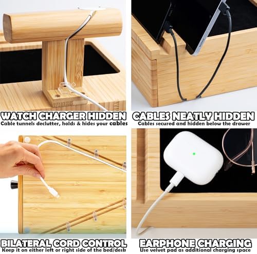 Wood phone docking station – Enhanced Compatibility and Speed