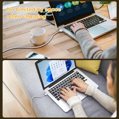 Experience Unmatched Charging Efficiency with the 6 FT USB-C to Magnetic 3 Cable – 140 W Fast Charging for Mac Book Air & Pro Models (2021-2024) – Durable, Tangle-Free, and Sleek White Design for Ultimate Compatibility and Convenience