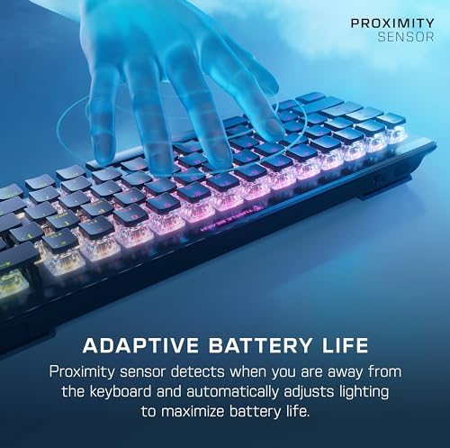 Experience Unmatched Gaming Precision with Turtle Beach Vulcan TKL Tenkeyless Mechanical Keyboard – Linear Titan Switch, Customizable AIMO RGB Lighting, Durable Aluminum Build, and Portable USB-C Connectivity for Ultimate Performance and Style