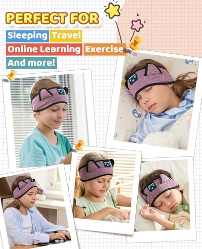 Ultimate Kids Bluetooth Headphones for Safe and Stylish Listening – Versatile Wired Playback Option with Volume Limiting Technology – Durable and Lightweight Design for Travel, School, and Home Use – Adjustable Headband for Customized Comfort – Compatible with Kindle, Tablets, and Cell Phones – Perfect for Boys and Girls