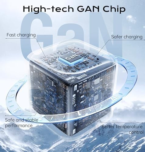 TOPOINT 7-in-1 Multi-Device Charging Hub with Wireless Charging Pad – 65 W Fast USB-C Power Strip for i Phone, Samsung, Mac Book, and More – Ultimate Compatibility and Space-Saving Design for Home and Office Use