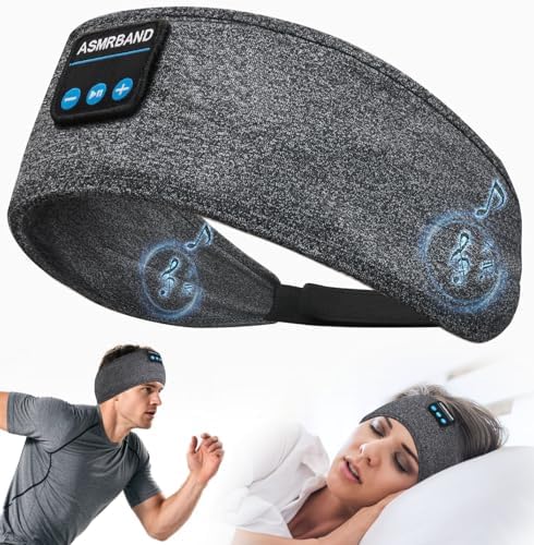 Revolutionary Bluetooth Sleep Headphones & Mask for Side Sleepers – Premium Adjustable Noise-Canceling Headband for Ultimate Comfort and Restful Nights