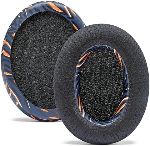 Upgrade Your Arctis Nova Experience with WC Freeze Cooling Gel Earpads – Optimal Comfort and Enhanced Sound Isolation for Pro Wired, Nova 7, 5, 4, 3, 1 Headsets – Designed by Wicked Cushions | Black | Superior Hybrid Fabric Technology for Long Gaming Sessions