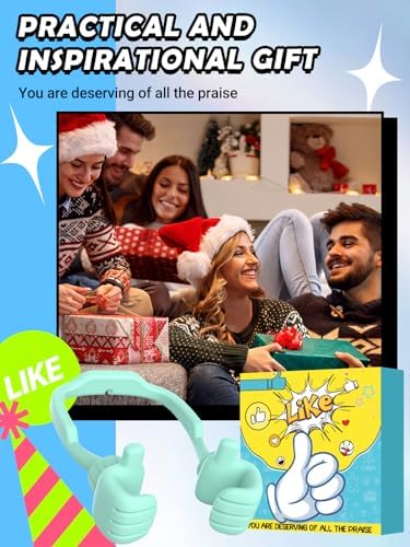 Cell Phone Holder Thumbs Up Lazy Phone Stand: 3 Pack Graduation Gifts for Teen Boys Him Kids 2025 Phone Stand for Desk Back to School Supplies Gifts for Men Birthday Funny Cool Gadgets Stuff Ideas – Enhanced Compatibility and Speed