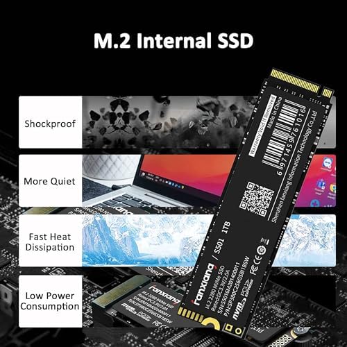 Unleash Unmatched Speed with the S501 512 GB NVMe SSD – High-Performance M.2 2280 Solid State Drive Perfect for Gamers and Professionals | Blazing-Fast Read Speeds Up to 2,150 MB/s & Write Speeds of 1,600 MB/s | Durability Meets Innovation with Enhanced 3 D NAND Technology | Effortless PCIe Gen3 x4 Installation for Seamless Upgrades in Laptops and Desktops | Transform Your Workflow and Gaming Experience Today!