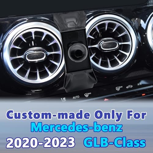 COMETURE Mercedes Benz Car Phone Holder Mount – Universal Smartphone Cradle for GLE Class (GLE-20-24) with Adjustable Viewing Angles and Tool-Free Installation – Elevate Your Driving Experience with Premium Interior Accessories for Navigation and Hands-Free Calls