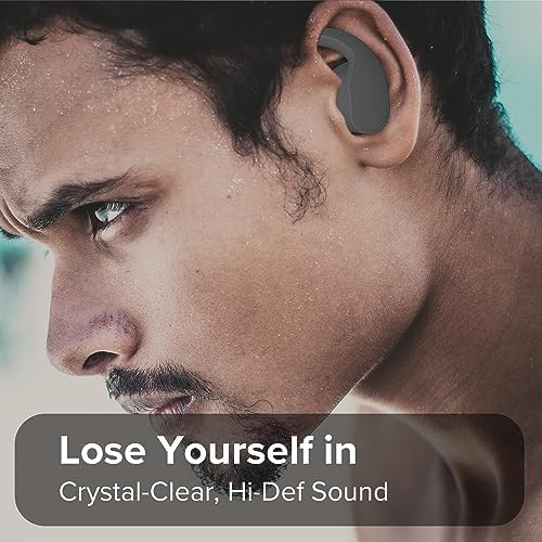 Coby Sports True Wireless Earbuds with Secure-Fit Ear Tips | Premium Noise-Isolating In-Ear Headphones for Active Lifestyles | 12-Hour Playtime & Sweat-Resistant Design | Bluetooth Connectivity for Seamless Audio Experience | Stylish Gray Finish for Fitness Enthusiasts