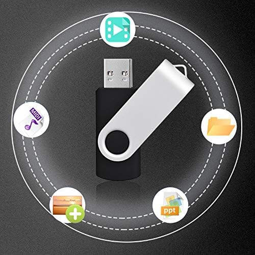 KEXIN 10-Pack 32 GB USB Flash Drives – Portable Memory Sticks with Enhanced Speed & Compatibility for Effortless Data Storage and Transfer, Perfect for Home, Office & School Use