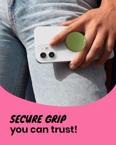 Transform Your Mobile Interaction with the On The Grip Macaron Color Collapsible Phone Grip & Stand – Chic White Round Holder for Optimal Device Control, Universal Compatibility, and Effortless Hands-Free Viewing – Ideal Smartphone Accessory for Secure Handling and Travel-Friendly Design