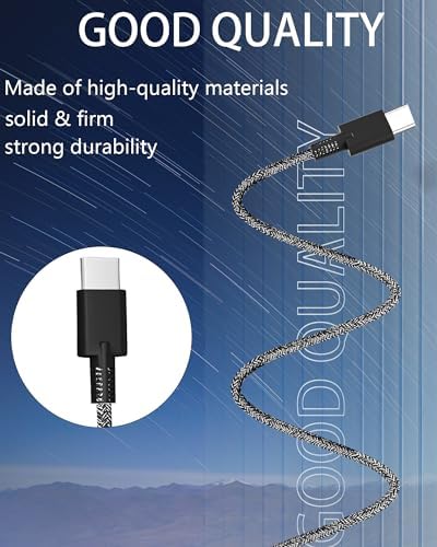 High-Performance 65 W USB-C Laptop Charger for HP Devices – Fast Charging Slim Travel Adapter with Enhanced Compatibility for Spectre, Elite, Chromebook, Envy, and Pavilion Models – Reliable Power Supply with Safety Features and 24-Month Support