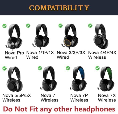 Transform Your Sound with SOULWIT Premium Mesh Fabric Earpads for Steelseries Arctis Nova Pro – Ultimate Noise Isolation and Comfort – Effortless Installation, Breathable Design in Sleek White – Compatible with All Nova Models – Durable, Easy-Care Ear Cushions for Enhanced Audio Clarity and Extended Wear