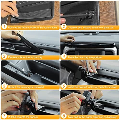 Transform Your Driving Experience with the Sturdy Multi-Mount Dash Phone Holder for 2012-2017 Dodge RAM – Effortless Smartphone Access & Efficient Storage Solution Enhance your vehicle’s functionality with our specialized Multi-Mount Dash Phone Holder, meticulously engineered for 2012-2017 Dodge RAM models. Constructed with a robust metal rod, this phone mount promises exceptional durability and stability, ensuring your device stays securely in place even on rugged roads. Seamlessly access your smartphone for navigation, music, and hands-free communication while maintaining complete focus on your driving. This versatile accessory accommodates a variety of smartphone sizes and features an integrated storage tray for essential items, decluttering your space and enhancing organization. Enjoy quick, tool-free installation for immediate use. Crafted with premium materials, this phone holder combines practicality with a sleek aesthetic, making it an indispensable accessory for every Dodge RAM enthusiast. Upgrade your daily commute with this essential smartphone solution engineered for both style and functionality.