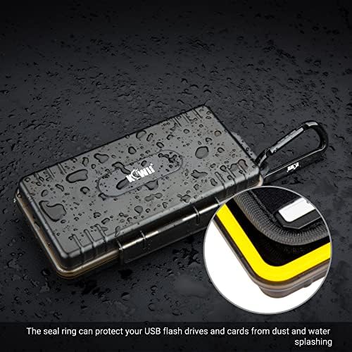 Ultimate USB Flash Drive Organizer – Stackable Case for 16 USB A/C & 30 SD/SDHC/SDXC/CFexpress Cards – Durable, High-Performance Memory Card Holder for Professionals and Enthusiasts – Keep Your Digital Life Clutter-Free and Efficient