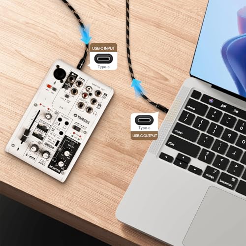 SKW USB C to USB C 3.1 Cable, High Speed Type C 10Gbps 4K Video Data Transfer 100W(5A) Charger Cable with E-Marker 6.5ft / 2M – Enhanced Compatibility and Speed