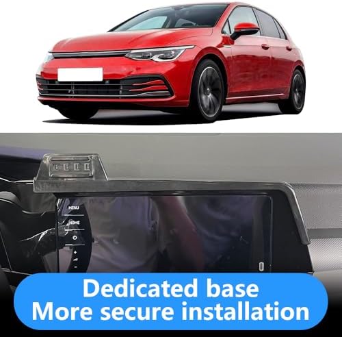 LUNQIN Premium Car Phone Holder for Volkswagen Golf GTI & Golf R (2015-2021) – Secure Smartphone Mount for Navigation & Hands-Free Calls – Effortless Installation, Adjustable Cradle for All Devices, Perfect for Charging, Enhances Driving Safety and Convenience