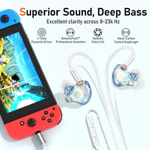 Unleash Exceptional Sound Quality with Vibes 202 MC USB-C Wired Earbuds: Premium Hi-Fi Audio, Advanced Noise Isolation, Ergonomic Comfort for i Phone 15/16 – Built-In Microphone for Effortless Communication & Durable Silver-Plated Cable – Includes Portable Case for On-the-Go Convenience
