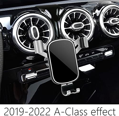 LUNQIN Premium Car Phone Holder for Mercedes-Benz CLA-Class & A-Class: Secure, Stylish, and Functional Mobile Cradle with 360-Degree Rotation for Hands-Free Navigation – Ideal for CLA250, AMG, A220, A35 Models – Effortless Installation & Non-Slip Design for Optimal Driving Experience