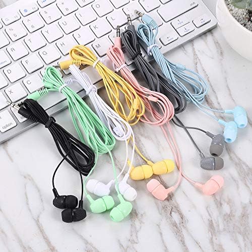Bulk School Earbuds Headphones – 100 Pack HY400 Black – Premium Quality Audio for Classroom Learning – Comfortable & Durable Earphones for Kids, Teens, and Adults – Versatile Compatibility for Enhanced Educational Engagement