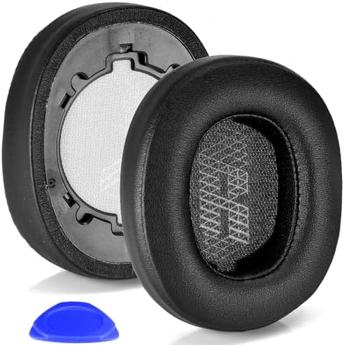 Upgrade Your JBL Live 500 BT Headphones with Premium Defean Earpads – Enhanced Noise Isolation Foam & Luxurious Soft Leather for Unmatched Comfort and Sound Quality (Gray) – Easy Installation for a Seamless Listening Experience