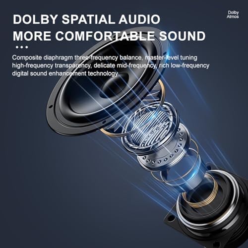 Next-Gen Bluetooth 5.3 Bone Conduction Headphones – Open Ear Waterproof Wireless Earbuds for Unmatched Comfort, Superior Sound Clarity, and Safe Listening Experience for Active Lifestyles