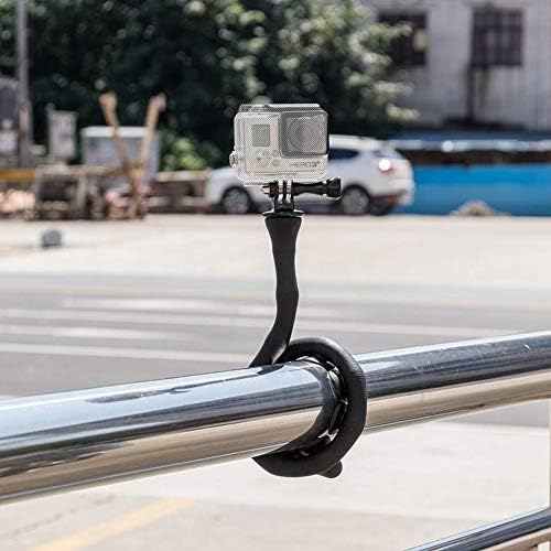 Cute Worm Cell Phone Holder, 360 Degree Rotating Bendable Flexible Phone Mount with Suction Cup Creative Phone Bracket for iPhone, Samsung, LG, Nexus, Nokia and More – Enhanced Compatibility and Speed