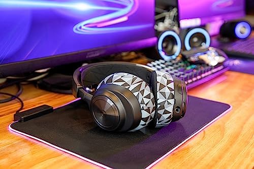 Experience Ultimate Comfort with WC Freeze Nova Pro Wireless Cooling Gel Earpads for Arctis Nova Pro – Exclusive 90’s Black Design, Enhanced Durability & Sound Isolation, Tailored Fit for Gamers Seeking Maximum Performance and Prolonged Play Sessions