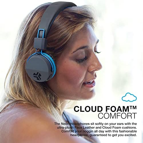 Discover the JLab Neon Folding On-Ear Headphones in Black – Your Ultimate Audio Companion for Travel and Daily Use | Lightweight Design with Tangle-Free Cord for Effortless Portability | Advanced Noise Isolation Technology for Uninterrupted Listening | Powered by 40 mm Neodymium Drivers for Rich, Crystal-Clear Sound | Ergonomic Fit with Plush Cushions for Extended Comfort | Perfect for Music Lovers, Commuters, and Home Relaxation