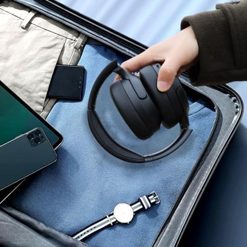 Discover Ultimate Sound Freedom with MANAYO’s Active Noise Cancelling Bluetooth Over-Ear Headphones – 150 Hours of Uninterrupted Playtime, Foldable Convenience, and Next-Gen Bluetooth 5.3 for Superior Sound Quality and Connectivity. Perfect for Music Lovers and Audiophiles Alike!