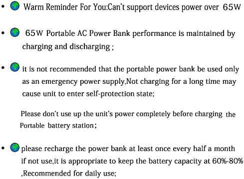 High-Capacity 24000 m Ah Portable Power Bank with 65 W AC Outlet – Ultimate Laptop Charger and Outdoor Backup Battery Pack for Camping, RV, Home, and Office – Fast Charging Convenient Power Source in Vibrant Orange