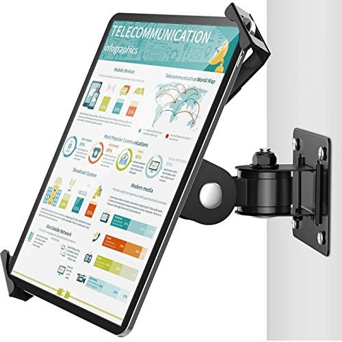 Transform Your Business Environment with Above TEK 360° Rotating Anti-Theft Tablet Wall Mount – Secure Holder for 7″-11″ i Pads & Galaxy Tabs – Sleek Black Finish for Enhanced Customer Engagement & Safety Solutions