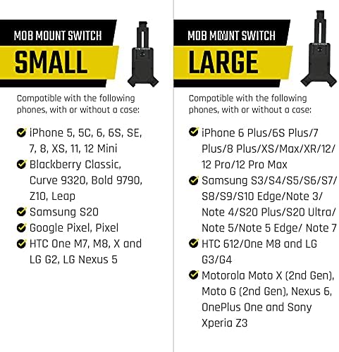 Mob Armor Heavy-Duty Magnetic Phone Mount for Car – Ultimate Universal Holder for i Phone & Android, Engineered for Off-Road and Commercial Applications, Superior Grip for Secure Hands-Free Navigation & Entertainment, Essential Vehicle Accessory for All Drivers