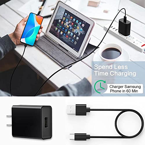 5 FT USB-C Charger Cable for Samsung Galaxy A Series – Fast Charging Adapter for Galaxy A14, A23, A54, A70, A80 & More – Durable, Reinforced Design for Enhanced Reliability and Performance – Ideal for Home, Office, and Travel