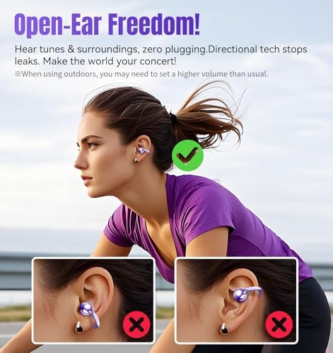 Elevate Your Audio Game with King Lucky Wireless Bluetooth 5.4 Earbuds – Stylish Clip-On Design with Advanced Noise Cancelling, 50-Hour Battery Life, and Waterproof Durability – Perfect for Active Lifestyles, Small Ears, and Glasses Wearers in Trendy Pink. Enjoy Unmatched Comfort, Seamless Connectivity, and Immersive Sound Quality Ideal for Fitness, Daily Commutes, and Casual Listening.