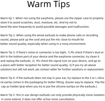 TITACUTE USB C Wired Earbuds – Noise Cancelling In-Ear Headphones for i Phone 15 Pro Max, Samsung Galaxy S23 FE, and More – Superior Sound Quality with Built-in Microphone, Lightweight Design for Comfortable All-Day Listening, Universal Compatibility for i Pads, Pixel Phones, and One Plus – Perfect for Commuting, Workouts, and Relaxation