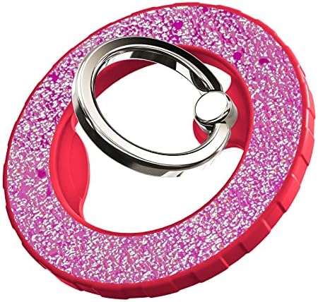 Magnetic Phone Ring Holder Stand – Adjustable Finger Grip with Enhanced Stability and Style for i Phone 12-15 Series – Collapsible Kickstand with Superior 80% Magnetic Strength, Sleek Blue Design for Wireless Charging Compatibility – Ultimate Protection and Versatile Angle Adjustment for Seamless Use