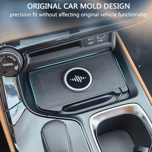 Transform Your Lexus RX 350 into a High-Tech Haven with Our Premium Wireless Charging Pad – Fast Charging for i Phone 16, 15, 14, 12 & 13, Effortlessly Compatible with Cases, Sleek Design for Ultimate Convenience and Safety Features to Prevent Overheating.